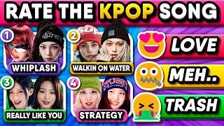 RATE THE KPOP SONG - 50 Popular KPOP Songs  2025 Kpop Quiz