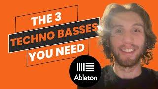 The 3 Most Important Techno Basslines (And How to Make Them)