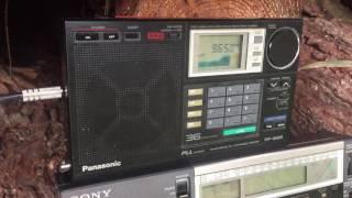 Radio Guinée  9650 kHz Conakry, Guinea, strong signal with ID at the Oxford DX woods