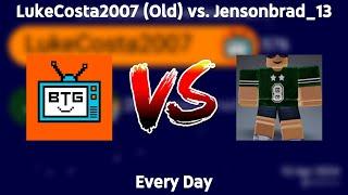 LukeCosta2007 (Old) vs. Jensonbrad_13 (2022-2024)