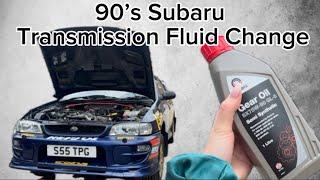 90s Subaru Transmission Fluid Change