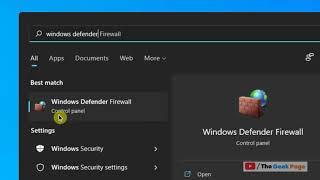 How to Turn off Firewall in Windows 11