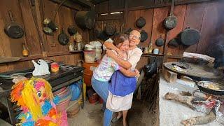 Cumpleaños de la ABUELA en el CAMPO | Celinaz El Salvador