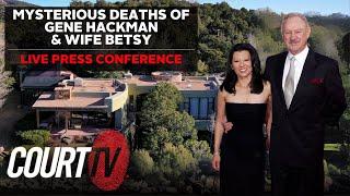 LIVE: Update on Mysterious Deaths of Gene Hackman & Wife Betsy