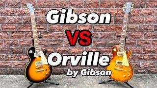 比較すると全く違った…GibsonとOrville by Gibson 2本の内部やサウンドを比較