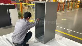 Assembly Instruction of 4 Drawer Metal File Cabinet by Furnitopper