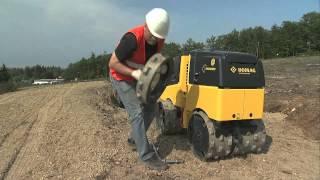 Траншейный каток Bomag BMP 8500