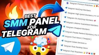 BEST SMM PANEL FOR TELEGRAM In 2024 | Top Ranked Premium Services at Affordable Price | PageBoost