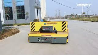 Electric Trackless Bogie Battery Operated Industrial Billet Transfer Cart Manufacturer BWP 5T