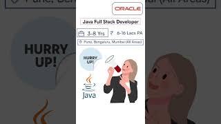 2025 IT job updates | Job java developer | java jobs | java vacancies pan india