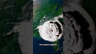 Giant Volcano Caught On Video  (not good)