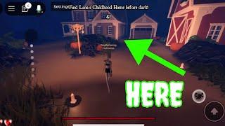 How To Find Lana’s Childhood Home | Dress To Impress - Halloween Update