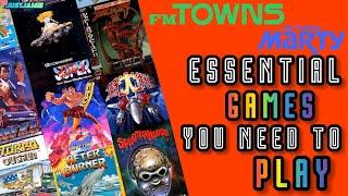 The Best FM Towns Games That You Must Play #retrogaming #fmtowns #fmtownsmarty