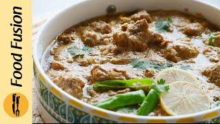 Beef Malai White Handi Recipe by Food Fusion (Bakra Eid Special)