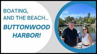 BUTTONWOOD HARBOR on Longboat Key, NEIGHBORHOOD TOUR | WALK to boat basin and to the beach!