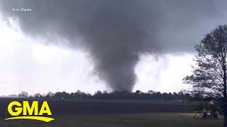 ‘Once-in-a-generation’ storm spawns tornadoes, massive flooding expected