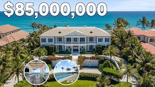 Inside the $85M Oceanfront Mansion on Ocean Boulevard, Manalapan, Florida