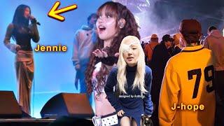 Jennie & J-Hope attend Camp Flog Gnaw, performs Slow Motion live, Lisa LS2, Rosé make history