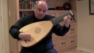 Sabarande and Double by JA Logy for Baroque Lute