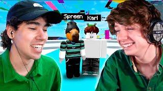 Jugando al ROBLOX con KARL 