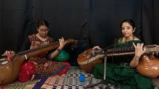 "Kunda gowra" Pillari geetham | Beginner Veena lessons | Rajyashree Josyer Shrikanth