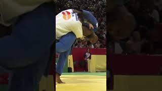 TEDDY RINER incredible Harai goshi  #top #viral #judo #paris #ippon #teddy