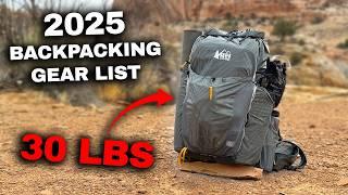 There's a Secret, NEVER BEFORE SEEN Gear Item in this Backpacking Gear Load Out!