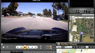 Blackvue DR400G HD Software Demo in HD from RaceRecall.com