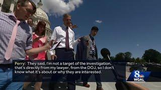 Rep. Scott Perry talks on camera after phone seized by FBI