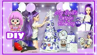 My Doll's Purple Holiday// Inexpensive DIY//ARMY MayC// Philippines