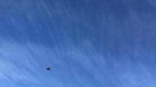 3 Saab JAS 39 Gripen crossing while canoeing on Svartälven river - Värmlands län - LOW and LOUD