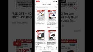 Harbor Freight Free Gift Weekend #harborfreight
