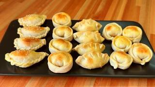 How to Make Homemade Empanadas: Quick and Easy Dough + 4 Delicious Fillings | Complete Recipe