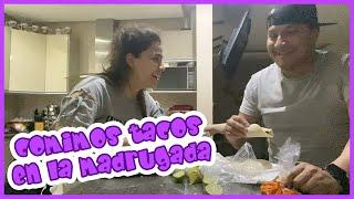 COMPRAS DE MADRUGADA / COMIENDO TACOS / LIZ ELIZONDO / TACOS DE BARBACOA