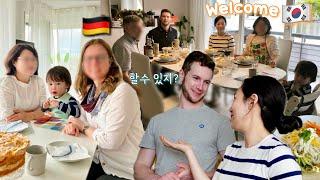 Korean Mom & German In-Laws: Inviting Them for Korean Food Is Son Always Like This? VLOG