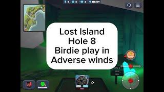 Lost Island, Hole 8 (Birdie Play) : Disc Golf Valley