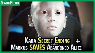 Detroit Become Human - Kara SECRET ENDING Cutscene / Abandon Alice + Markus SAVES ALICE - 0% Players