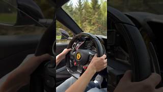 HOW TO NOT DRIVE A FERRARI #shorts #supercars #short #ferrari