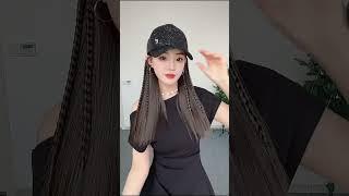 New Product Branded CapWig Try On |Real Or Fake? #wig #wigs #nicewigg #keswigs#hairwig #trend