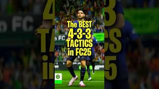 THE BEST FC 25 CUSTOM TACTICS!