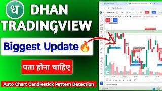 Dhan Tradingview Chart - Biggest Update for Trading| Auto Chart Candle Pattern Detector Live