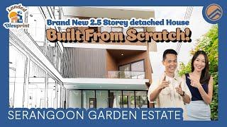 An Up-Close Look at a One-of-a-Kind Detached Home in Serangoon Gardens｜PLB Landed Bleuprint Series