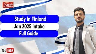 Study in Finland | Finland Study Visa Applications Open For 2025 Jan Intake | Step By Step Guide