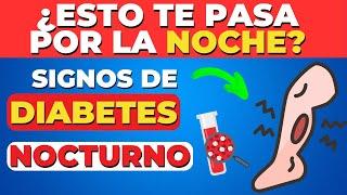 ¡SEÑALES DE ALARMA DE DIABETES POR LA NOCHE! NO IGNORAR