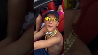 This rich kid made fun of cristiano junior until Ronaldo showed up! || Cristiano Ronaldo || #shorts