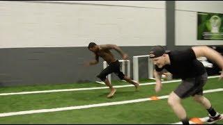Fighter vs  Writer - Michael Johnson Dusts FloCombat In Footrace