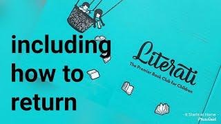 Are Literati books worth it - Book club Unboxing! Whats inside, review and how to return