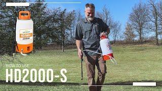 How To Use The HD2000-S Battery Sprayer? | PetraTools®