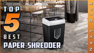 Top 5 Best Paper Shredder Review in 2024