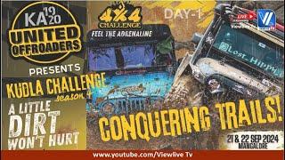 KA19 20 UNITED OFFROADERS | PRESENTS KUDLA CHALLENGE SEASON 4 | CONQUERING TRAILS | Mudipu VLTV